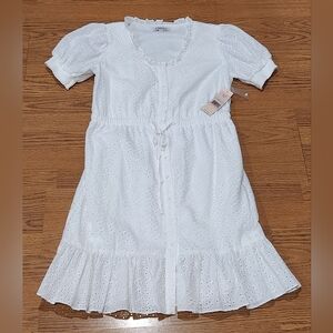 Nanette Lepore Womens White Dress Size 8